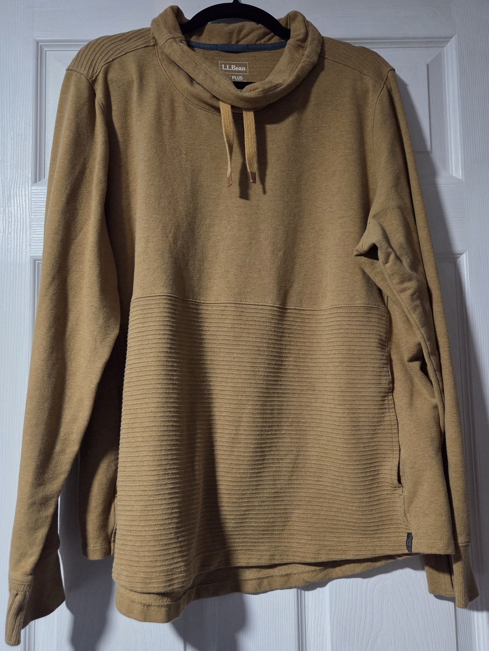 L.L. Bean Golden Cozy Mixed Knits Pullover Womens Plus